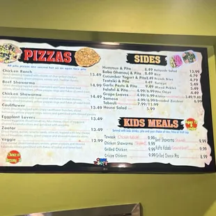 Menu  As of 12/8/24