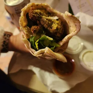 Falafel Pita Wrap