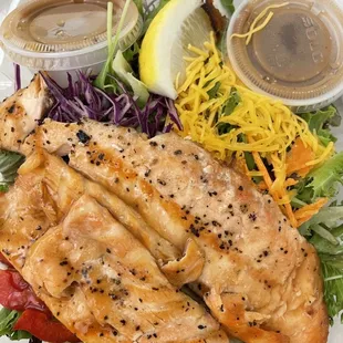 Salmon salad ($14) super generous cut!