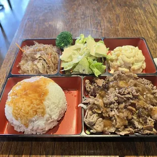 Beef Bento Box