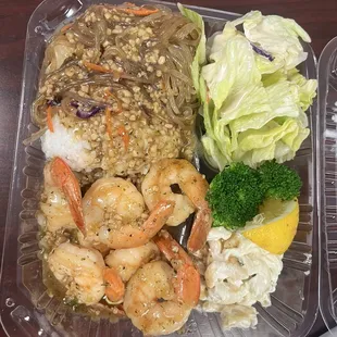Garlic Shrimp Plate