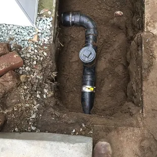 4 inch Two-Way Clean Out.