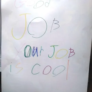 She liked our 'trenchless' sewer replacement system.  She thought it was cool! :)