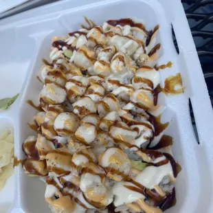 10.Spicy Scallop Roll