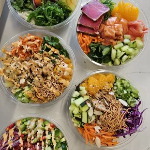 salads, food, salad