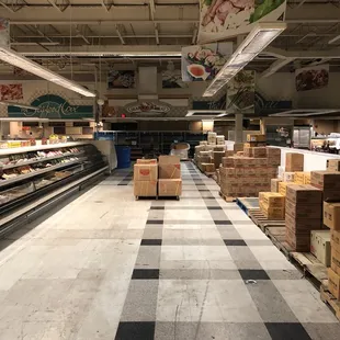a view of a grocery store