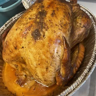 16-18 lb turkey cooked to perfection