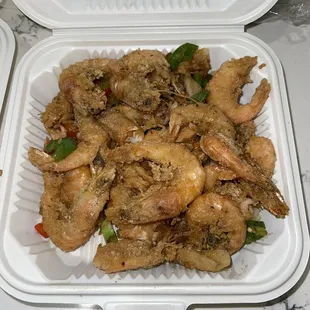 Salt and pepper shrimp