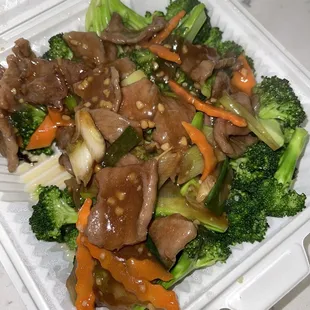 Beef and broccoli