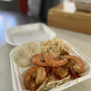 Coconut Garlic Shrimp