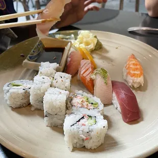 Sushi dinner