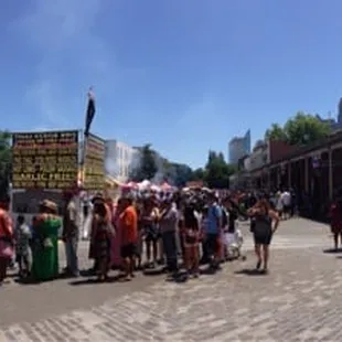 Front and L Streets.