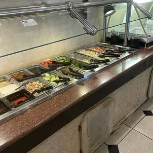 salads, interior