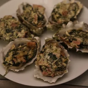 Made some Oyster Rock-a feller *1/14/23 oysters fR. Pacific seafood distribution *1/14/23