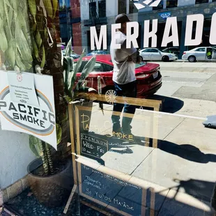 Pacific Smoke located inside Merkado restaurant.