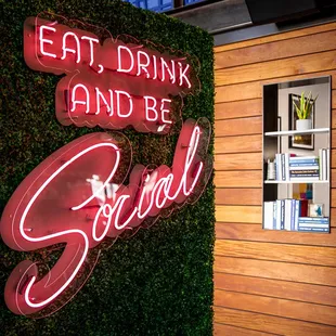 eat, drink, be social