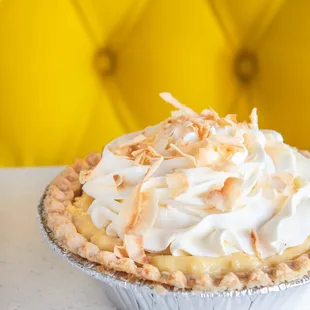 Toasted Coconut Cream Pie