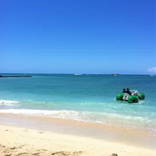 Located right on the Waikiki beach