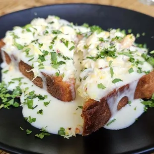 Dungeoness Crab Toast $20