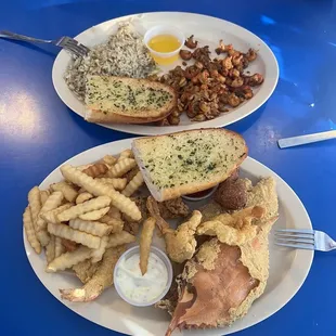 Pacific Star Platter Jumbo crawfish rice