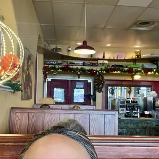 12.08.24 Love seeing the holiday decor all around the restaurant!