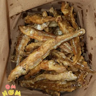 Fried smelt