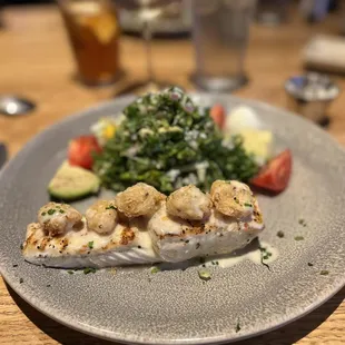 Halibut Special is fantastic.