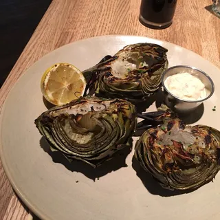 Grilled Artichokes