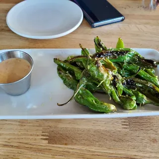 Broiled Shishito Peppers