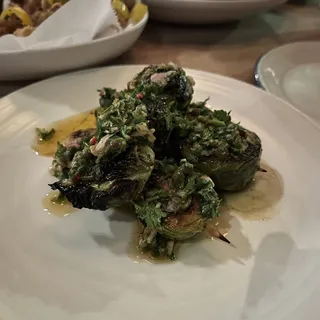 Grilled Brussels Sprouts