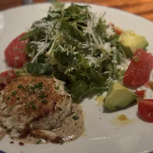 Crab Cake Salad