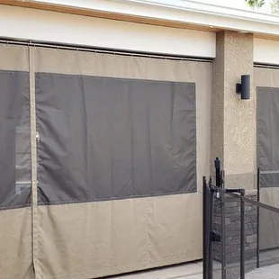 Patio Enclosures with mesh windows