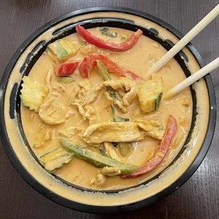 Panang Curry chicken
