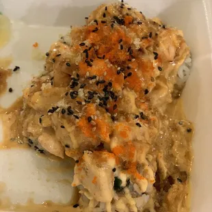 Volcano roll