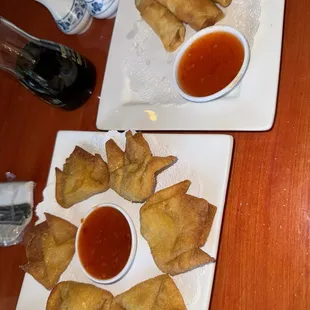 Crab Rangoon Egg Roll