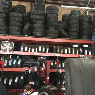 Getting tires good deals here