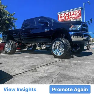 24-14 calló off-road with some 35135024 with a 8 in lift