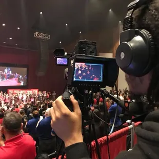 Cameras and camera operators for your IMAG events.
