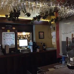 Their bar area