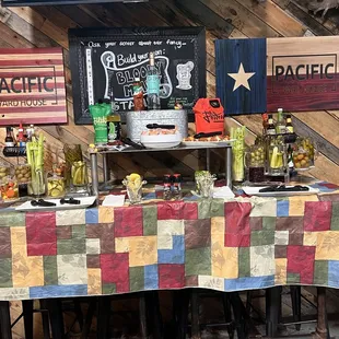 Bloody Mary bar