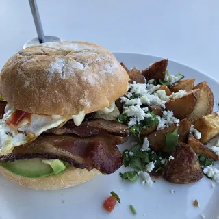 Breeze Breakfast Sando (Del Mar Favorite)
