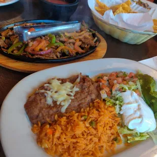 Fajita plate