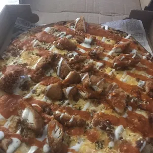 Mostly Ghostly Pizza