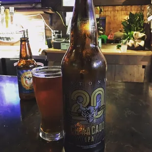 Stone Citracado at the bar. Yum!