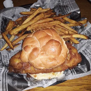 Beer Battered Cod and Fresh Cut Fries