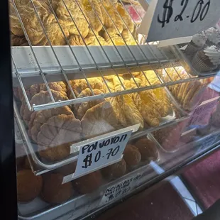a variety of pastries