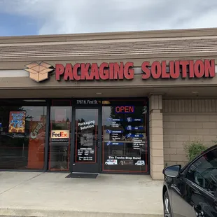 Packaging Solution storefront