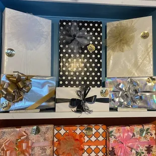 Our beautiful wedding wraps!