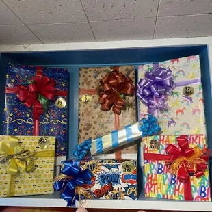 Any gift can be elevated with one of our professional gift wraps!
