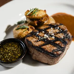 steak, food